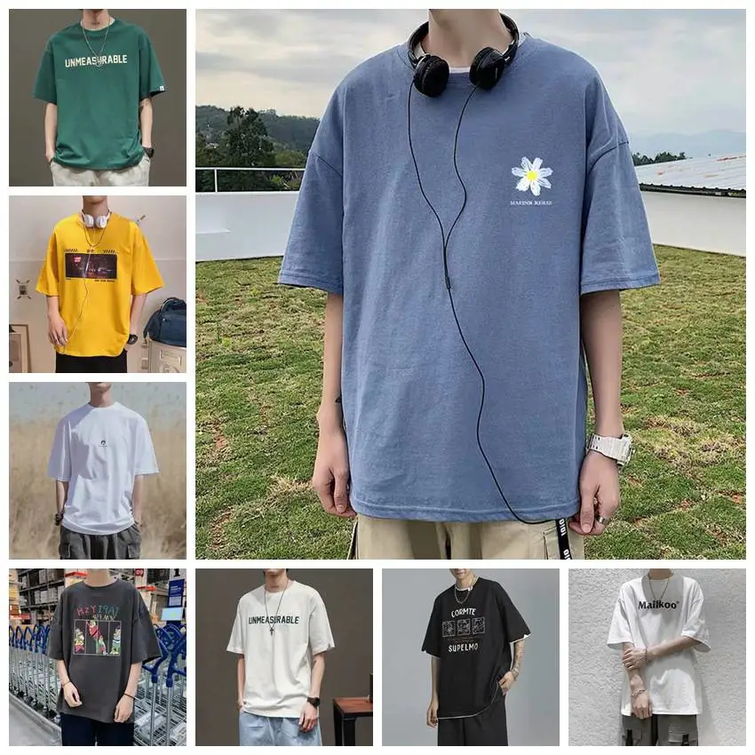 河北邯郸45岁中年条纹短袖一元一斤的衣服批发服饰男式1元2元尾货