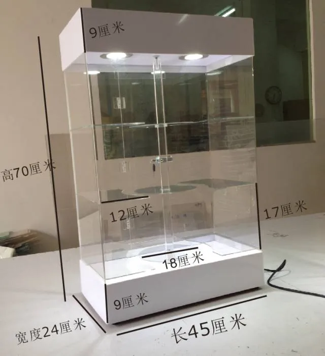 杭州亚克力展示柜/展示架加工源头厂家（美新展非标定制）