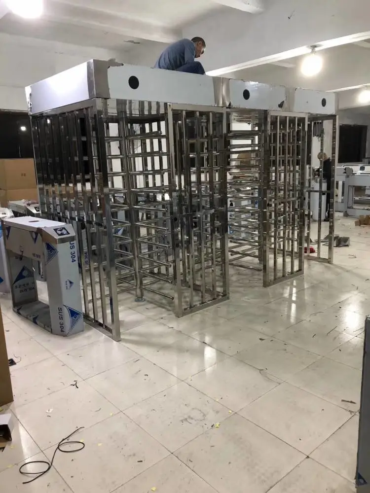 广东韶关全高十字转闸 门禁转闸供应商 人脸识别闸机智通