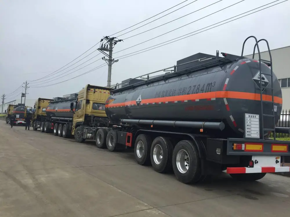 江苏南京东风天龙钢衬塑罐车, 26立方氢氧化钠罐车生产工艺