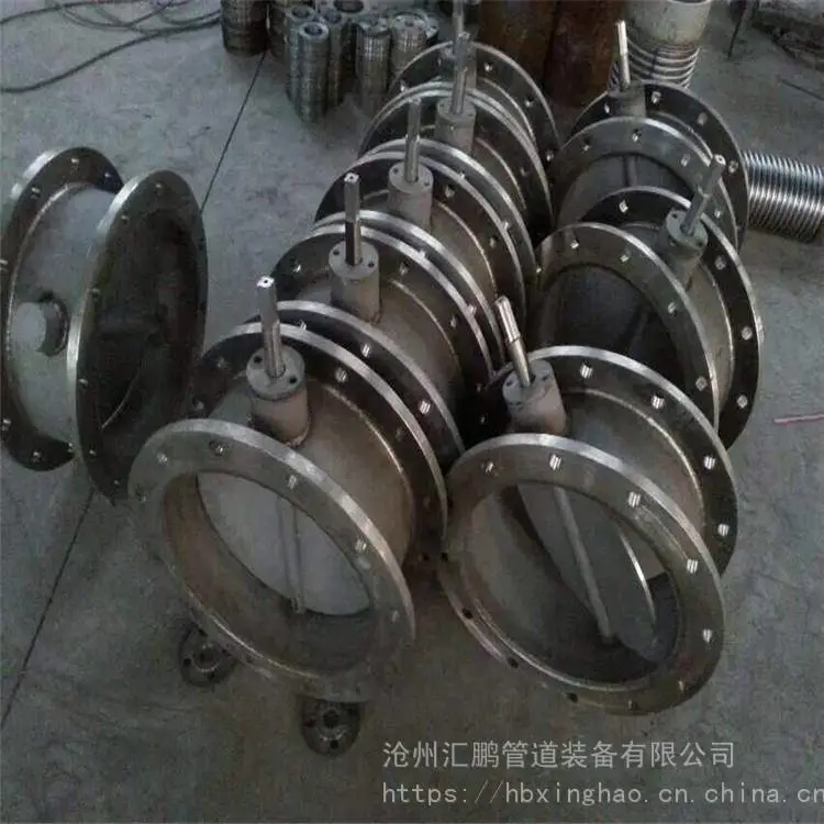 圆形风门 汇鹏管道圆形风门 圆形关闭型挡板门厂家直销