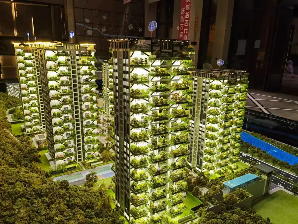 精品营销沙盘，塑造售楼处视觉核心地标