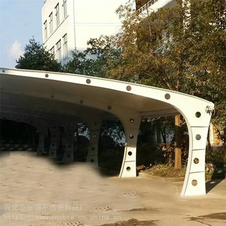 阳光房 T型不锈钢雨棚梁 钢结构悬挑梁图集 美观大方