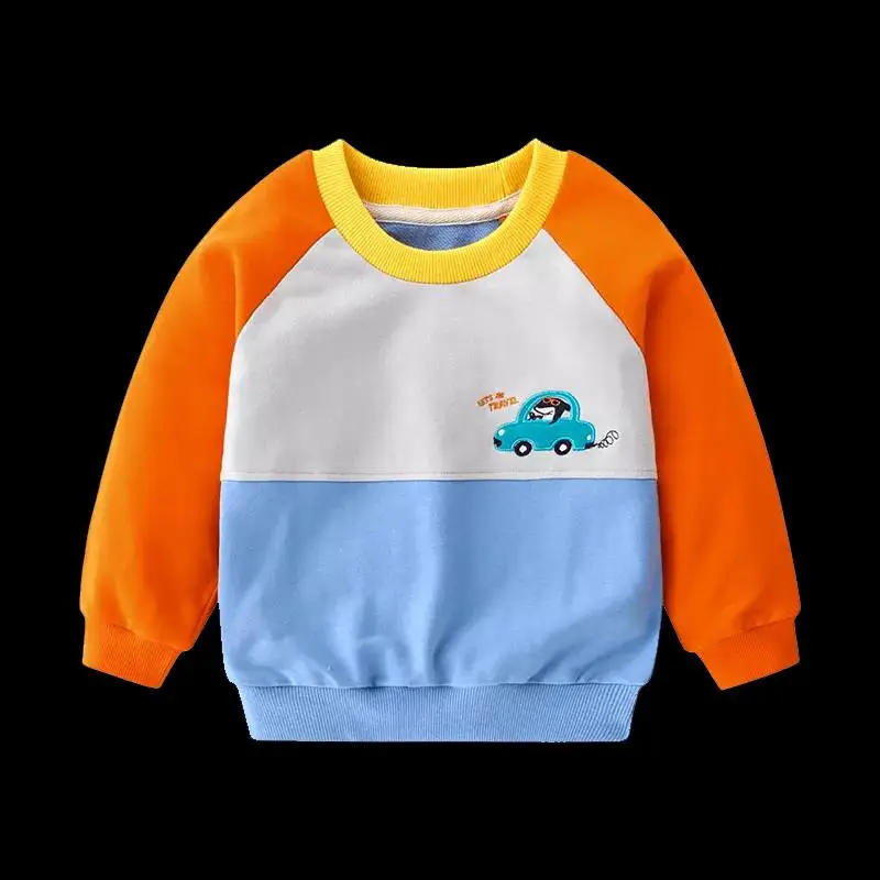 浙江温州一手服装童装工厂直销外贸 几岁的地摊童打底衣瑞丽中小童长袖T恤