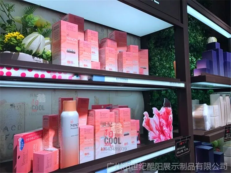 化妆品货架展示架可组装
