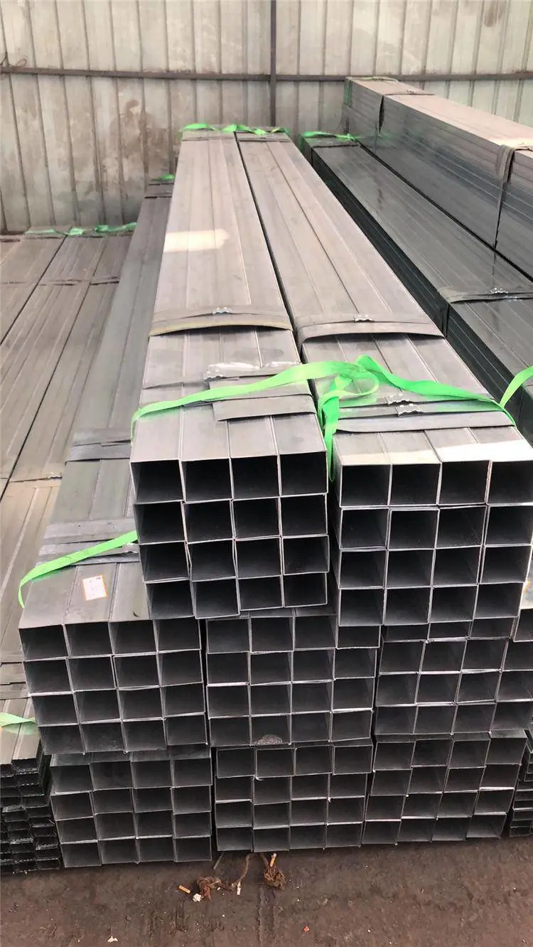 华岐50*100镀锌方管 展恩镀锌矩管厂 重庆镀锌方矩管