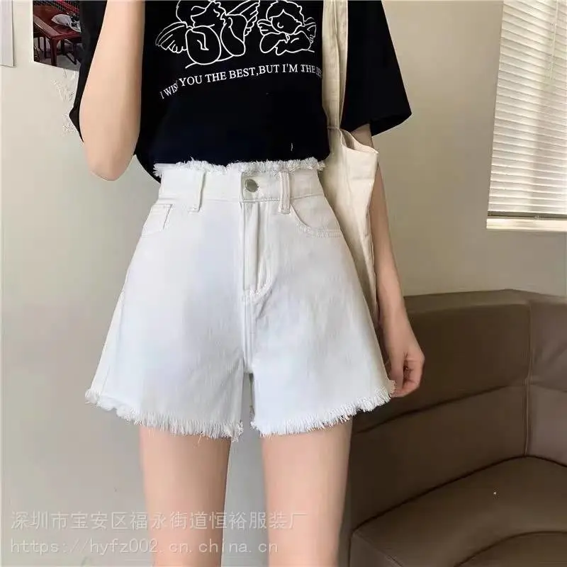 浙江嘉兴牛仔短裤男夏简约纯棉一手女式牛仔短裤短裙批发