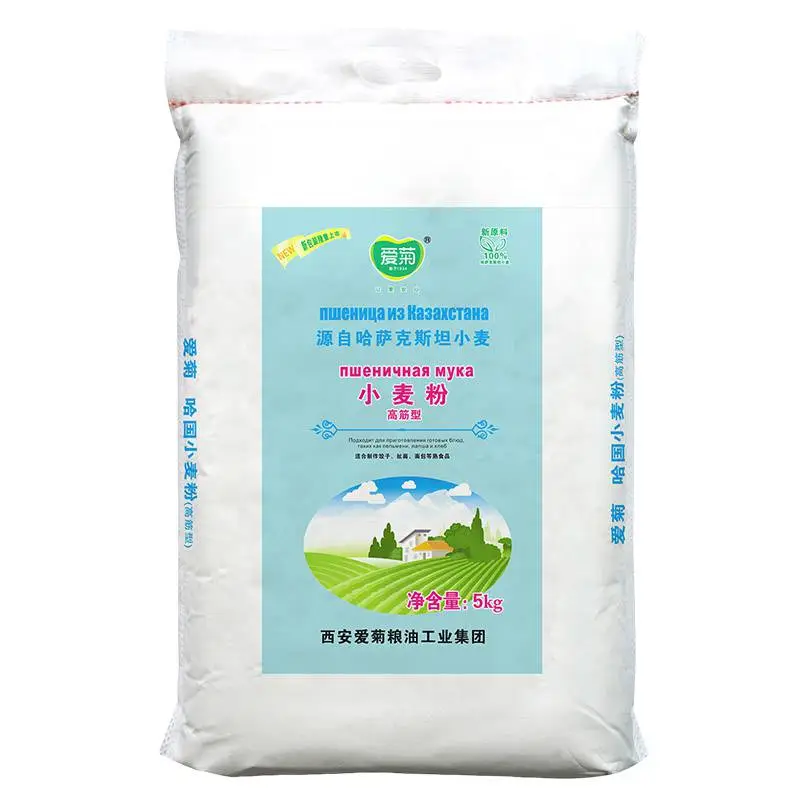爱菊面粉批发 哈国小麦粉5kg 哈萨克斯坦进口小麦 10斤