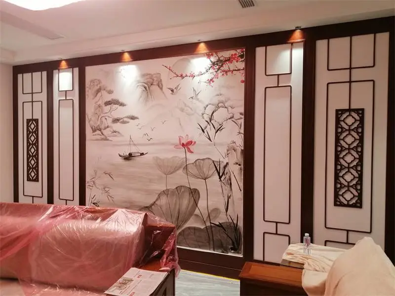 包头墙绘壁画手绘墙公司,外墙围文化墙墙体彩绘涂鸦墙画公司