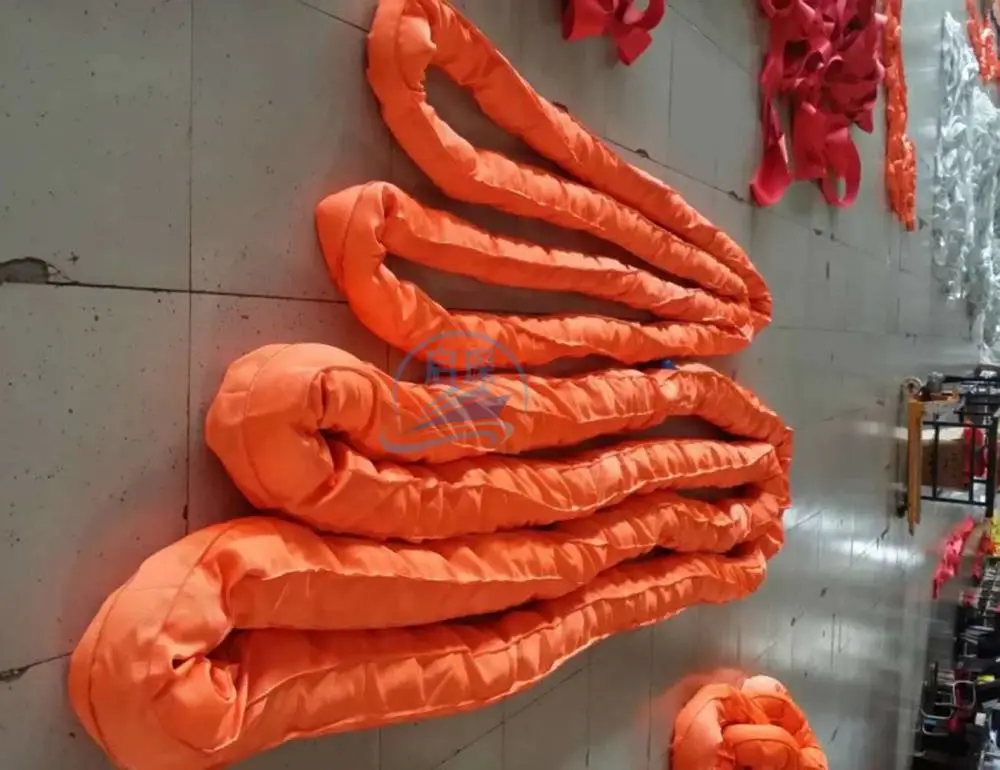 大吨位迪尼玛吊装带 软体吊索具 启琛船舶L