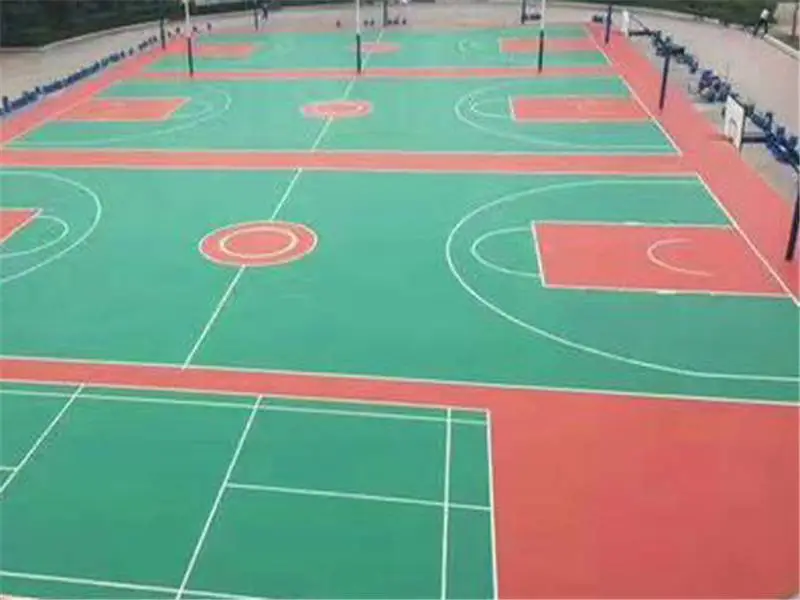 运动场地塑胶跑道 塑胶踏步地板 弹性聚氨酯PU颗粒材料