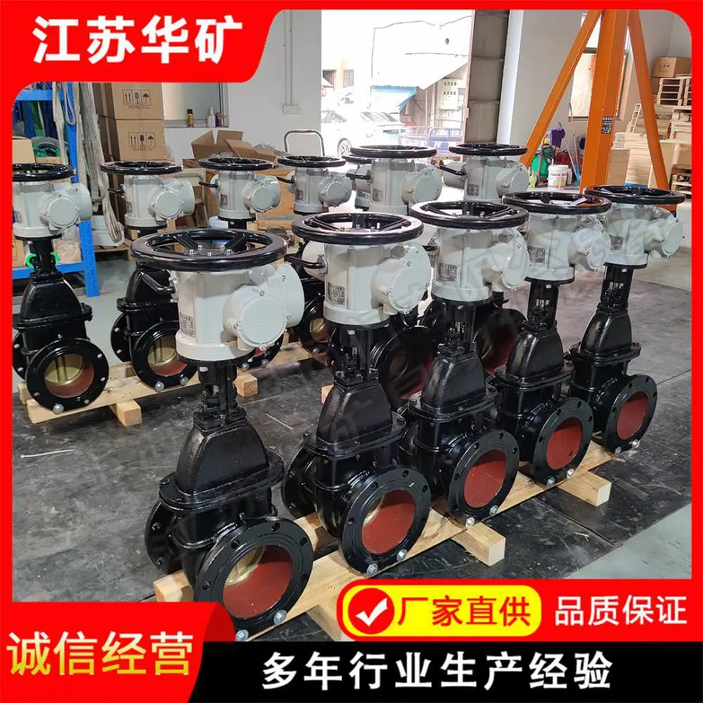 Z945W-10Q暗杆电动闸阀 球墨铸铁硬密封 市政污水管道远程切断阀