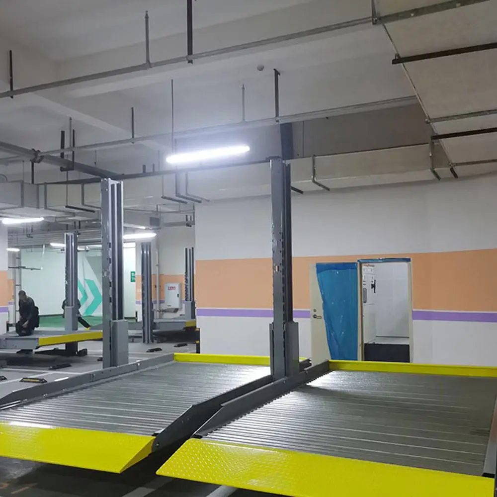 四川省德阳立体车库租赁 立体车库平面移动 立体车库简易租用 莱贝立体车库波浪板出租