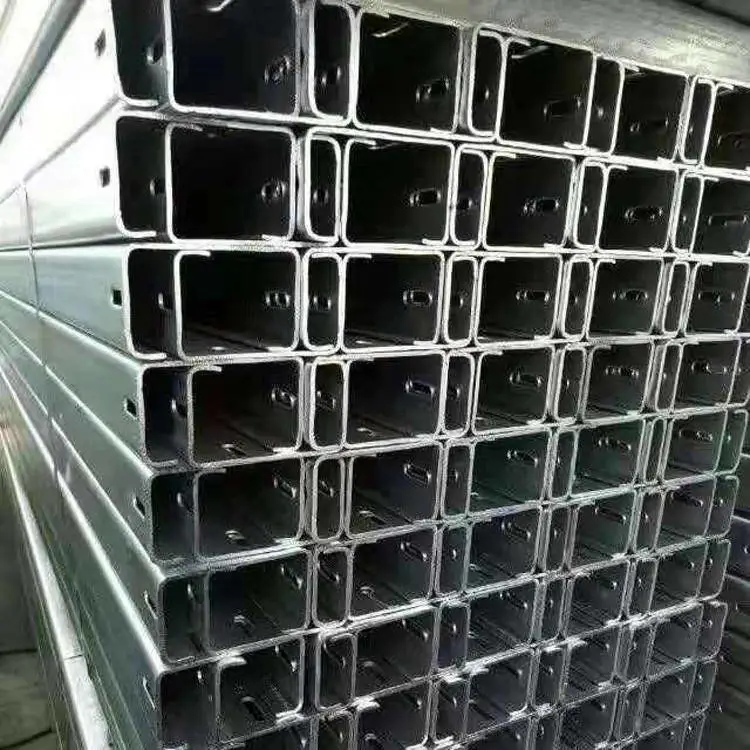 Q235C型钢加工 江津100*50*20镀锌檩条 重庆C型钢加工厂家