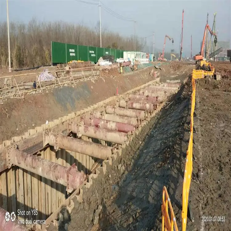 南京管沟钢板桩 拉森钢板桩围堰多少钱一天