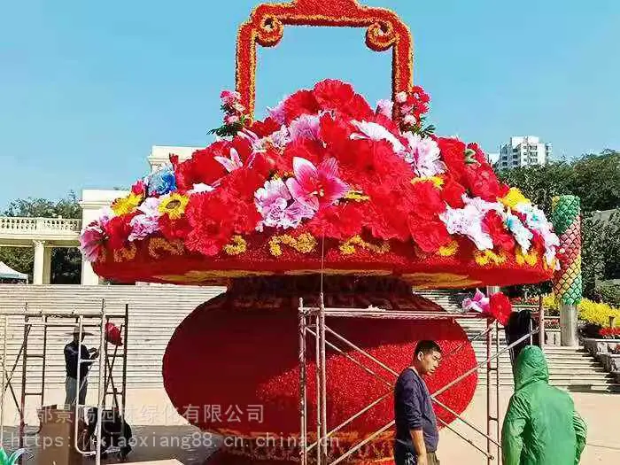 陕西渭南雕塑专业 ,结造型大型仿真绿雕如何制作