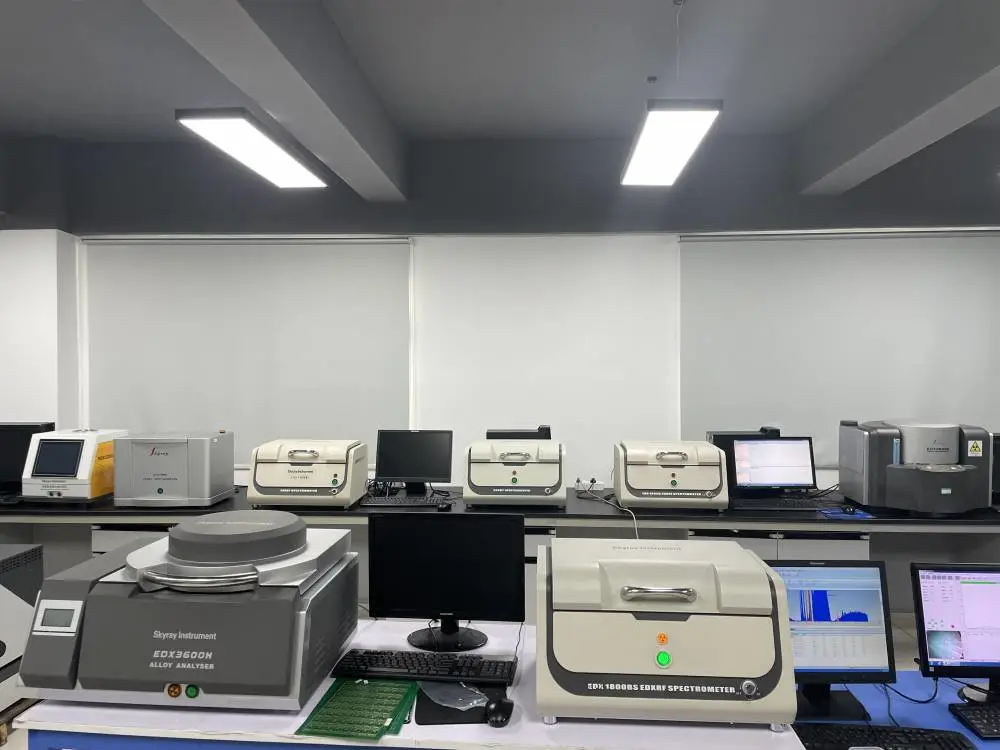 回收二手设备 维修国产天瑞 华唯和3V 以及进口岛津 精工RoHS环保检测仪