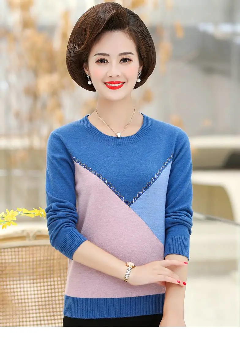 河南焦作衣服杂款圆领大妈毛衣批发服装便宜质量又好秋冬圆领男士针织衫