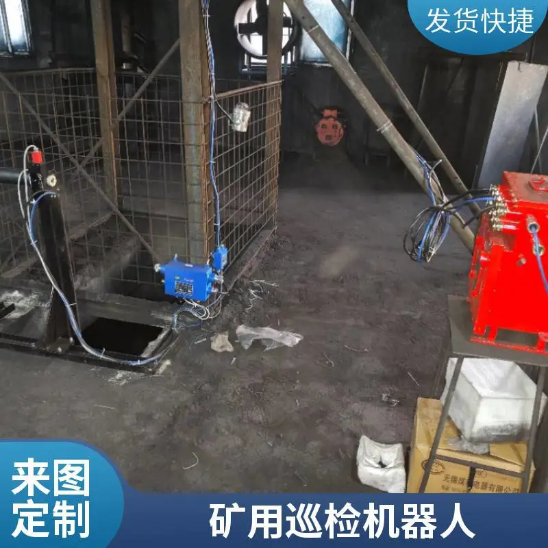 立井罐笼巡检机器人 井下煤仓监测智能巡检装置 煤矿专用设备