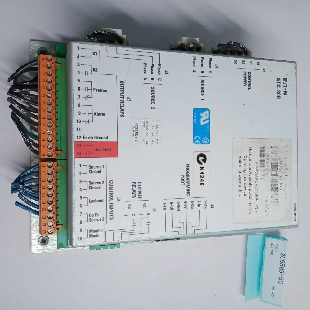 现货库存Transfer switch-ATC-300-控制面板-优势供应 #J