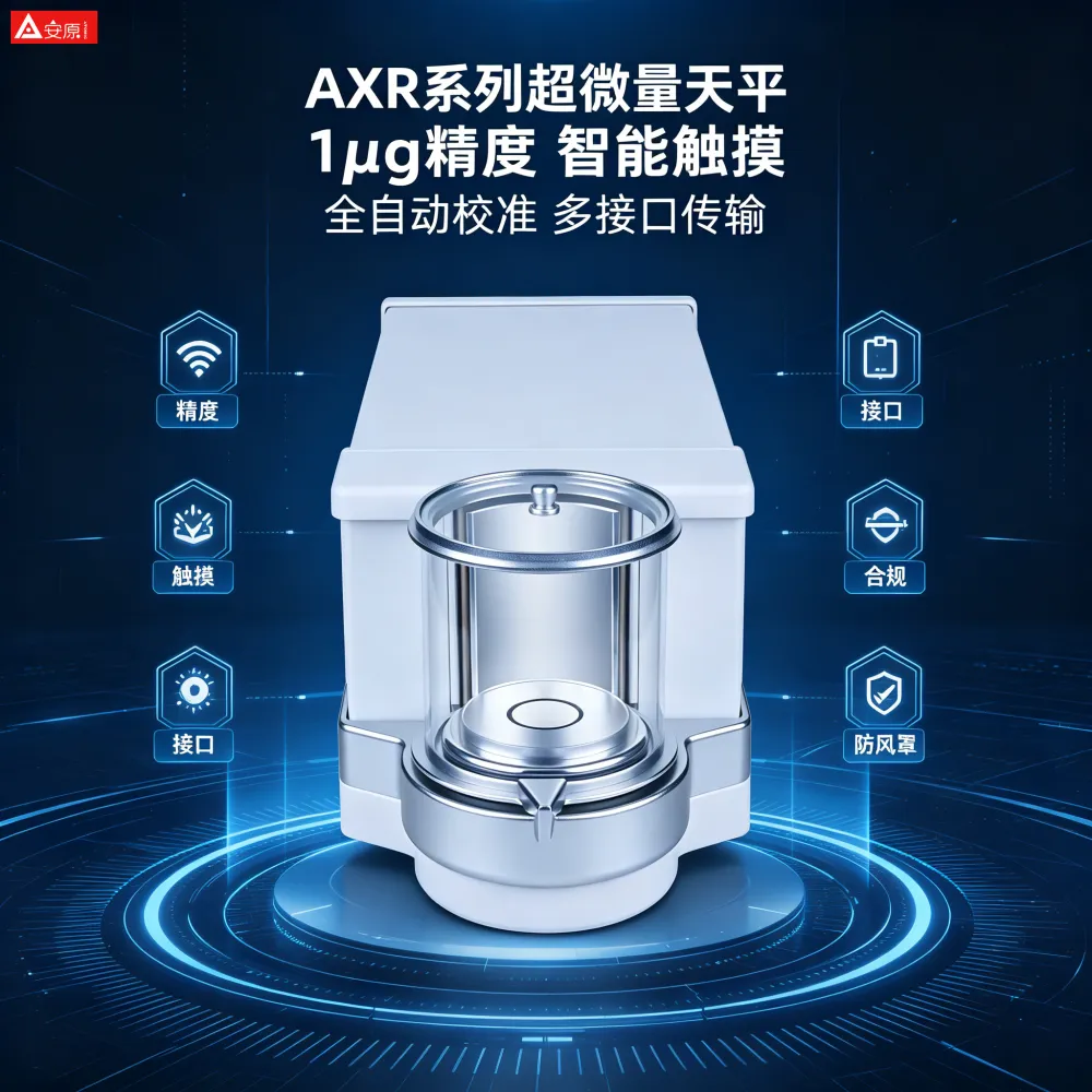 安原AXR百万分之一天平移液器测试重量法