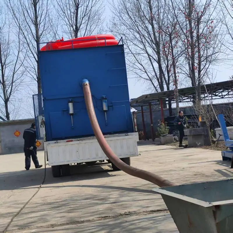 电厂检测清煤灰吸灰方箱圆罐 车载防爆铝粉活性炭粉气力输送机