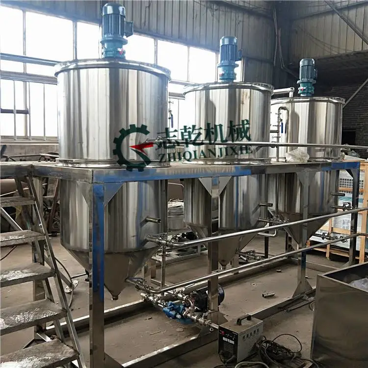 食用油SC标准生产线设备 棉籽油加工设备 油脂精炼成套设备多少钱