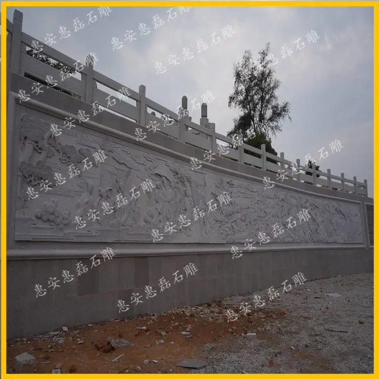 福建石栏杆河道石栏杆款式升旗台汉白玉栏杆承接大型石栏杆工程