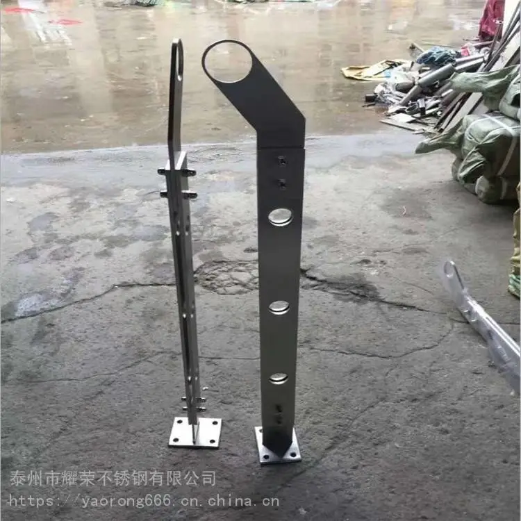 不锈钢玻璃栏杆 企业 304不锈钢楼梯扶手 按图定制