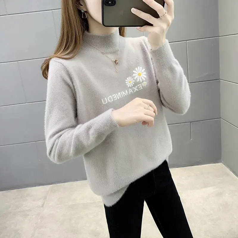 儿童服装5元批发水貂绒网红套头毛衣女衣服尾货批发市场在哪里