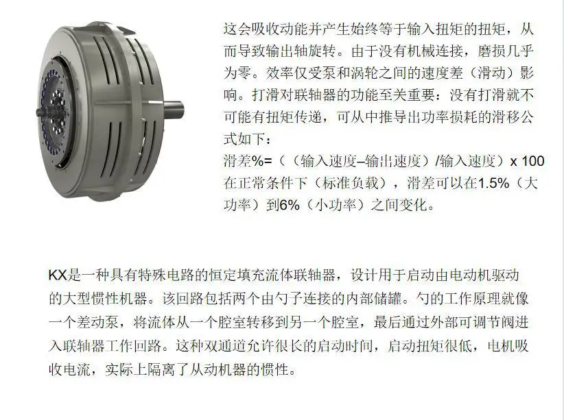 Transfluid K系列型号汇总不带制动轮（盘）的所有型号
