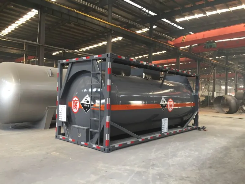 【标准】5类氧化剂罐式集装箱, SA516M材质铁路专用罐箱