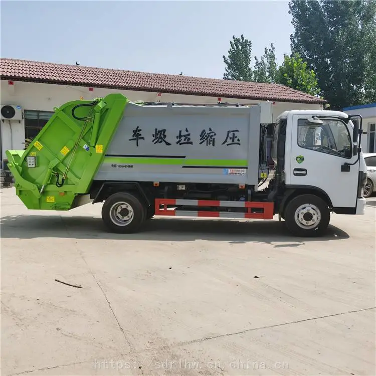 厂家直销多利卡压缩式垃圾车 环卫垃圾车 多功能垃圾车