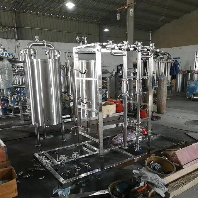 定制0.5-20T/H高纯水处理设备反渗透装置 权坤环保 节能环保