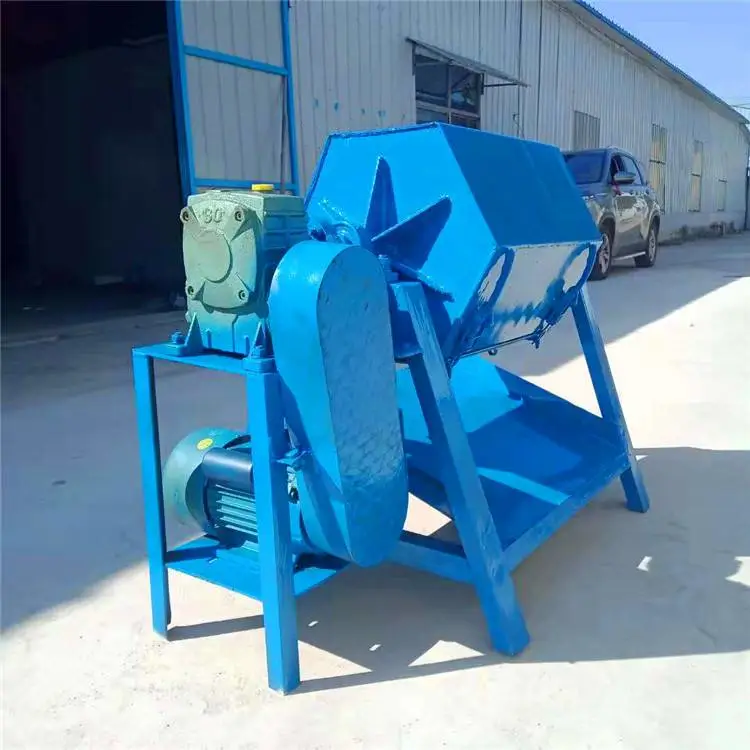 焦作回转式滚筒滚光机小型喷砂除锈机器去毛刺滚筒抛光机
