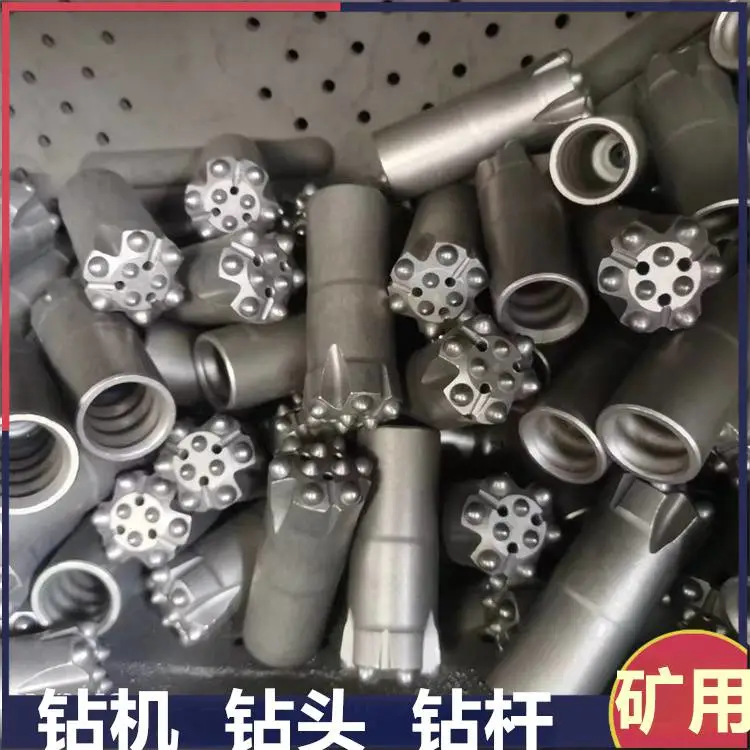 煤矿φ40-5齿柱齿钻头 梅花一字十字钎头 矿用硬质合金材质