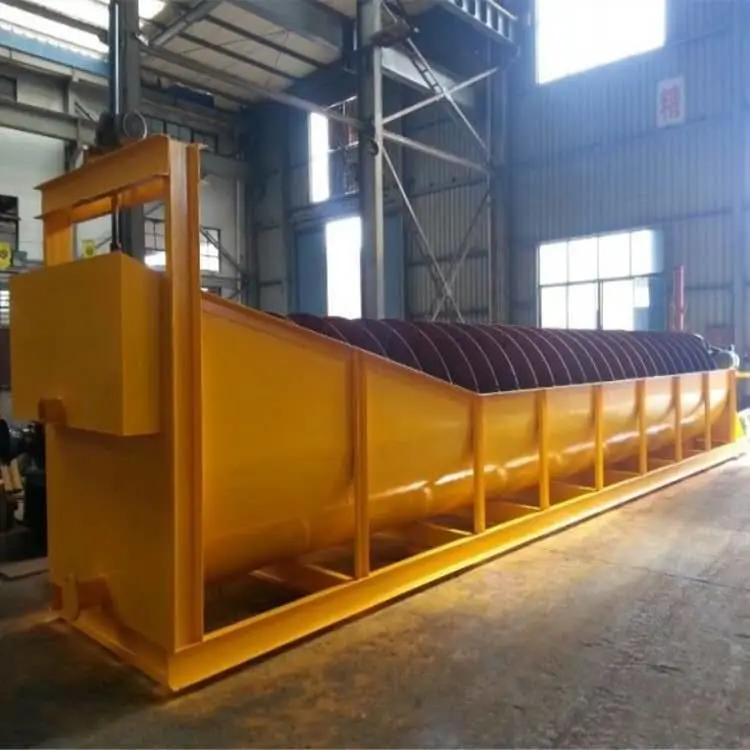 石粉石子洗砂机 绞龙洗沙机厂家 大型水洗式洗粉机