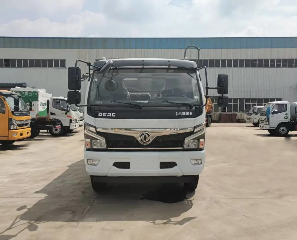 东风福瑞卡9方压缩垃圾车 环卫垃圾收集处理压缩车