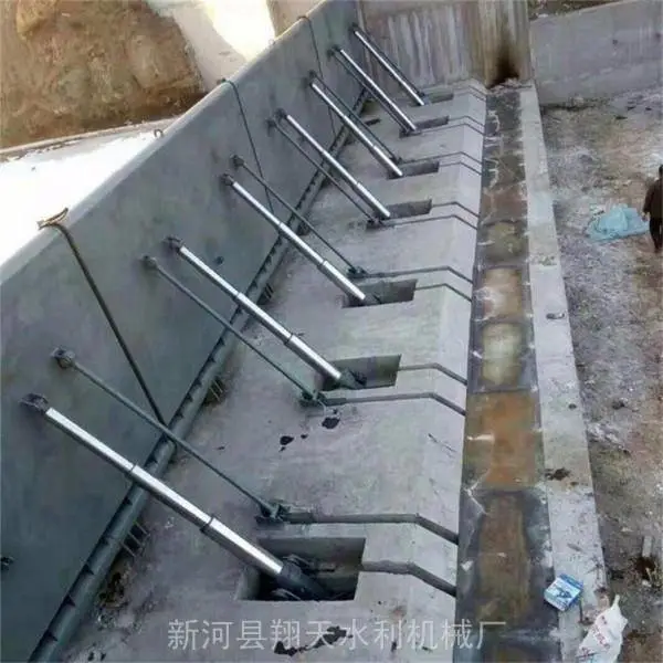 水利合页坝 水利工程大型钢坝 景观钢坝闸门供应