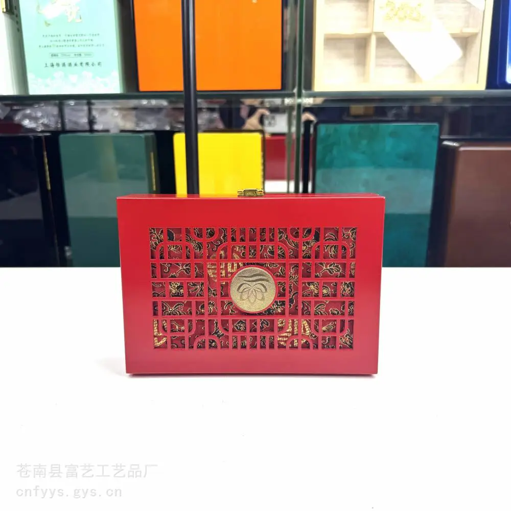 木盒加工厂 山参木盒包装 首饰化妆品木盒 燕窝木盒包装平阳木盒厂