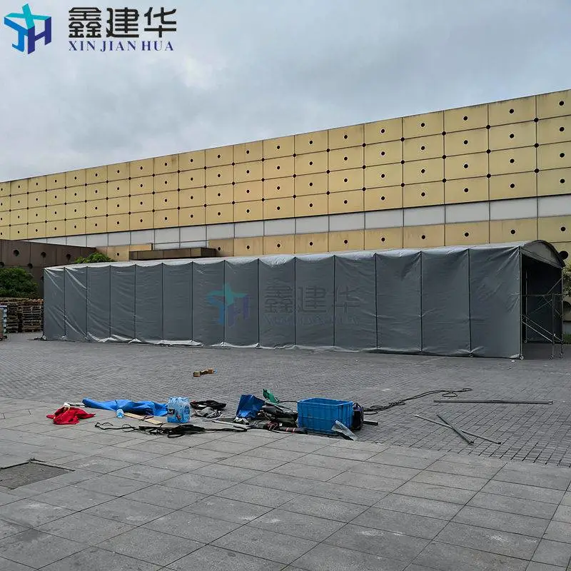蚌埠怀远大型电动雨棚广场雨棚哪家好