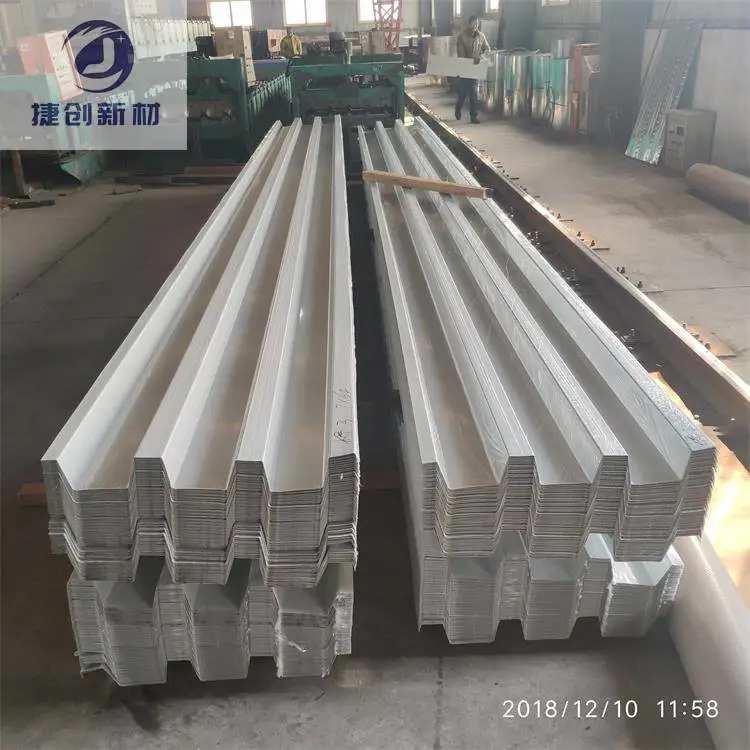 天津东丽镀锌钢承板JC75-230-690型实体工厂