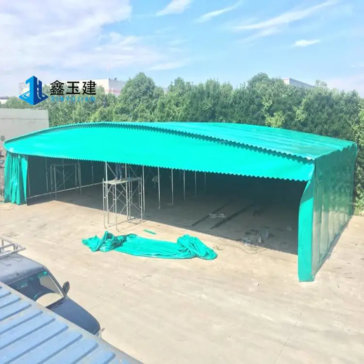 定制大型仓库蓬杭州西湖定做雨棚制作图案