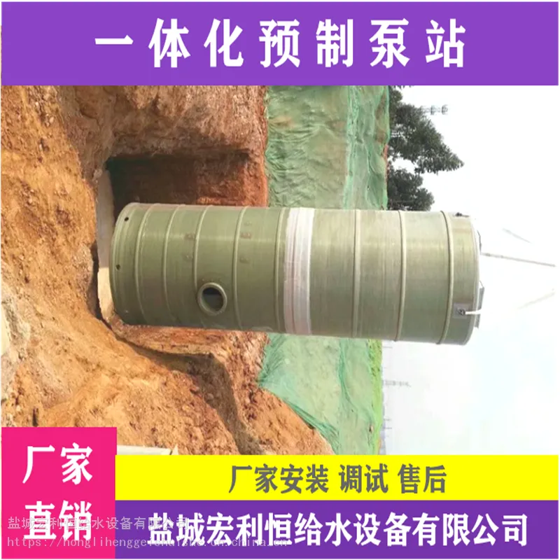 张家口沽源 污水提升泵站 污水提升一体泵 厂家出图