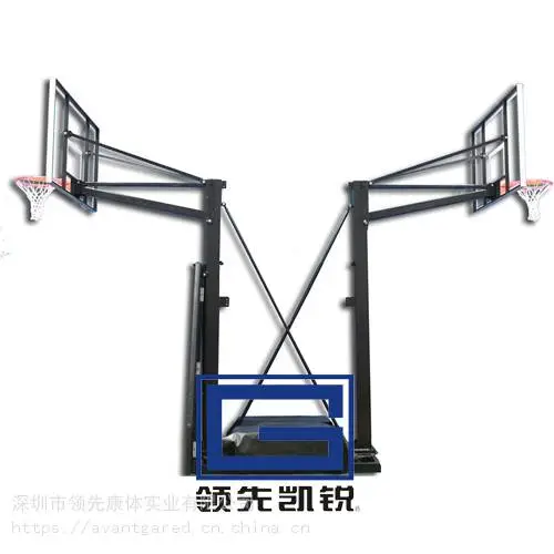 凯锐海燕移动式篮球架 南宁地埋双臂篮球架 移动式双臂篮球架厂商