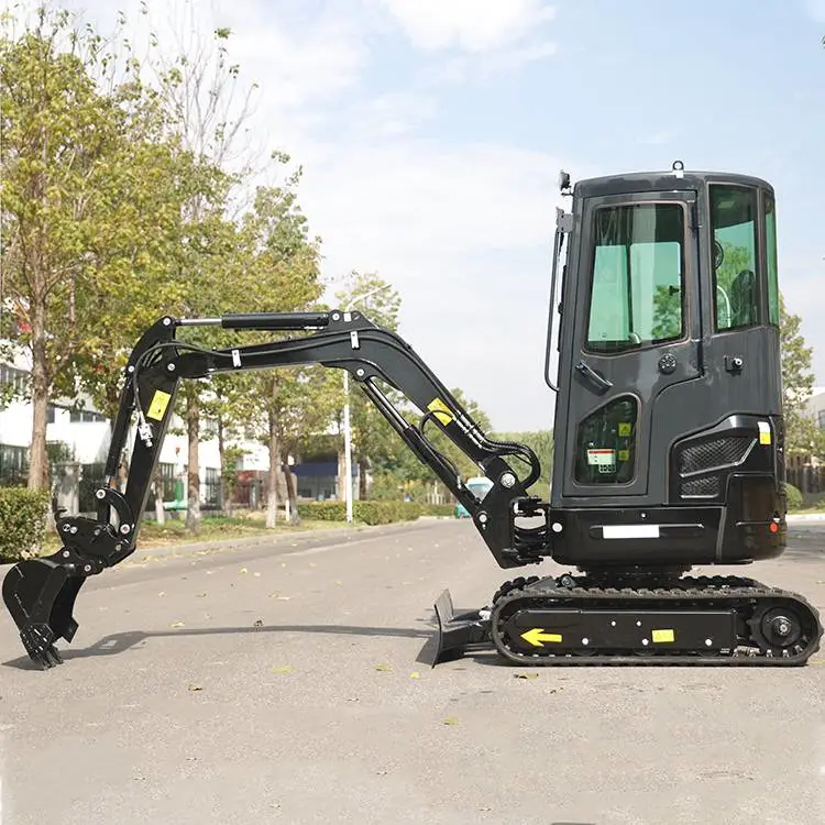 10微型挖机价绿化施工小型钩机栽树挖坑12微挖价表