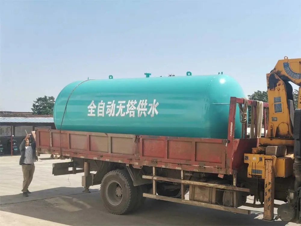20吨无塔供水压力罐，碳钢、不锈钢大型储罐