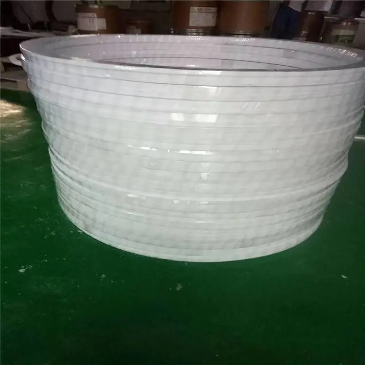 白四氟盘根编织过程中