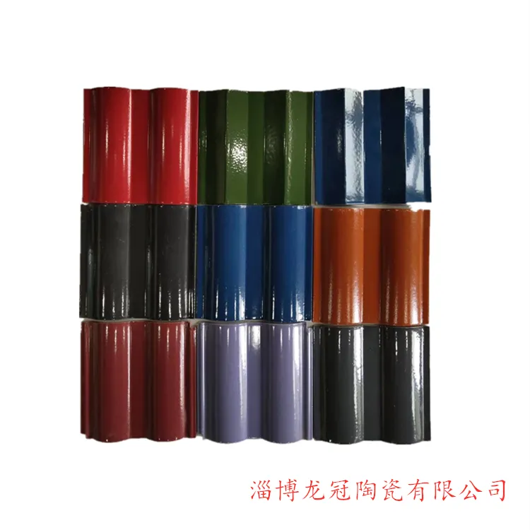 淄博全瓷欧式连锁瓦厂西式瓦日式瓦和瓦全自动流水线生产