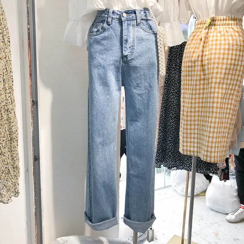 服装批发市场网上进货渠道淘宝网直播牛仔裤批发阔腿牛仔裤女2020春季成都地摊服装在哪里